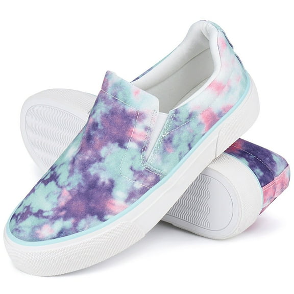 JENN ARDOR Womens Slip On Shoes Fashion Sneakers Walking Shoes Comfortable Loafers Flats Shoes