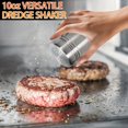thumbnail image 2 of Bamboohart 4 Pcs/Ensemble Presse à Hamburger Outil de Presse à Hamburger Robuste avec Poignée Résistante à la Chaleur Pelle Plate pour Barbecue Presse à Hamburger Couvercle de Pot Presse à Sandwich m, 2 of 7