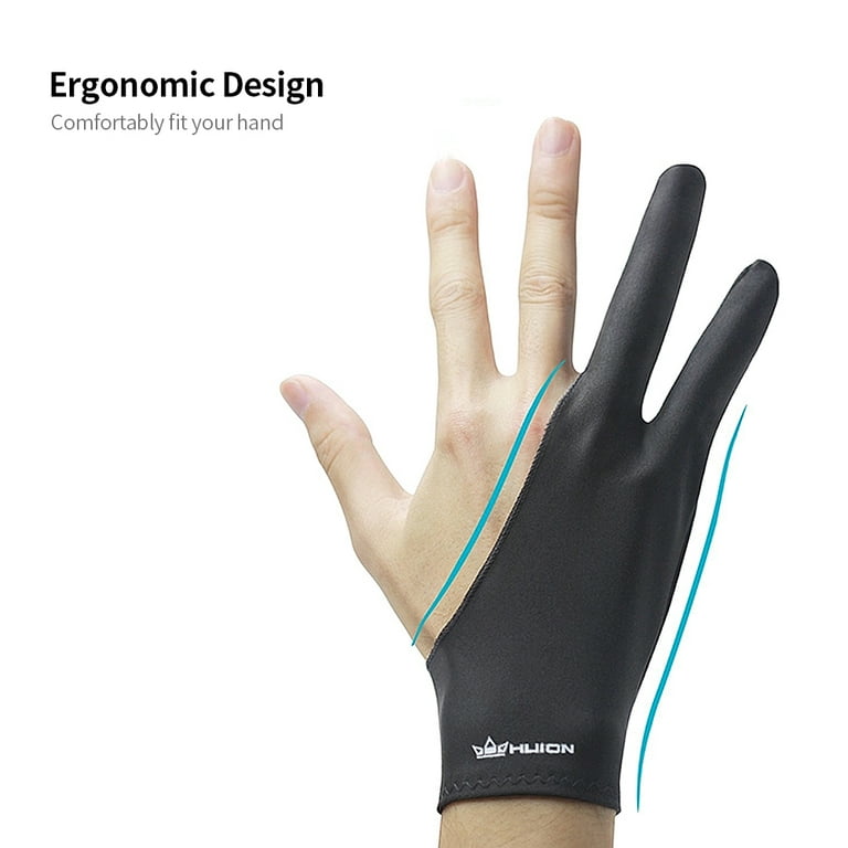 Huion GL200 Two-finger Free Size Drawing Glove Lightweight