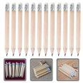 thumbnail image 3 of 60Pcs Short Writing Pencils Kids Writing Pencils Log Short Pencils Erasable Short Pencils, 3 of 3