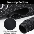 thumbnail image 6 of sixwipe Large Gaming Mouse Pad (XXL), Non Slip 35.4 x 15.7 inches Computer Pad for Desk with Coaster, 3mm Thickened Big Rubber Base Mouse Mat with Stitched Edges for Work, Game, Office, Home, 6 of 7