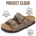 thumbnail image 2 of Sandalias infantiles Project Cloud de cuero genuino con plantilla de corcho, 2 of 4