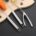 thumbnail image 1 of Cuchillo de acero inoxidable 430 para cortar camarones, olla caliente para mariscos, cocina especial para cortar camarones, artefacto de acero inoxidable para pelar camarones, 1 of 5