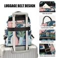 thumbnail image 3 of FORMRS Mini Backpack Purse for Women Quilted Travel Daypack Casual Shoulder Bag, Pink Flowers, 3 of 7