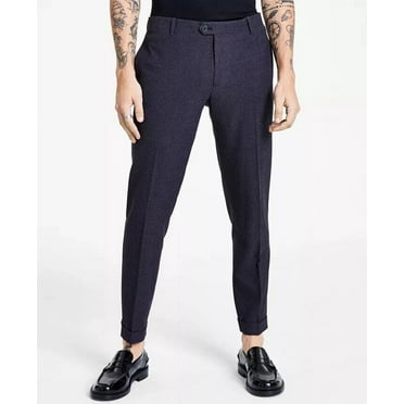 International Concepts Men's Keane Slim-Fit Pants in Harbor Gray-Size 34