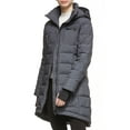 thumbnail image 3 of Orolay Women's Quilted Jacket Slim Down Jacket Outerwear Jacket Mid Length Overcoat Darkgrey M, 3 of 5
