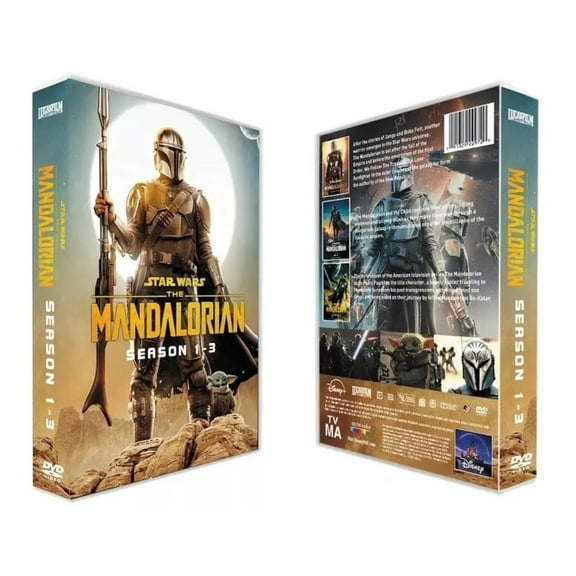 The MANDALORIAN The Complete, Seasons 1 2 3 *All Episodes* (DVD) 7Disc Set Movie