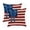 3A-Red, variant on ValueAgain 19" Patriotic American Flag Throw Pillow, Decorative Accent Cushion with Bows and Scalloped Ruffles, July 4th Independence Day Decor for Couch or Bench, Farmhouse Style