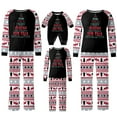 thumbnail image 1 of Salutations de Noël Pyjamas Assortis, Tenues de Famille Assorties Pyjama-Fête Prêt Pyjamas de Noël pour la Famille pour un Style Familial Cohérent (Rouge), 1 of 4
