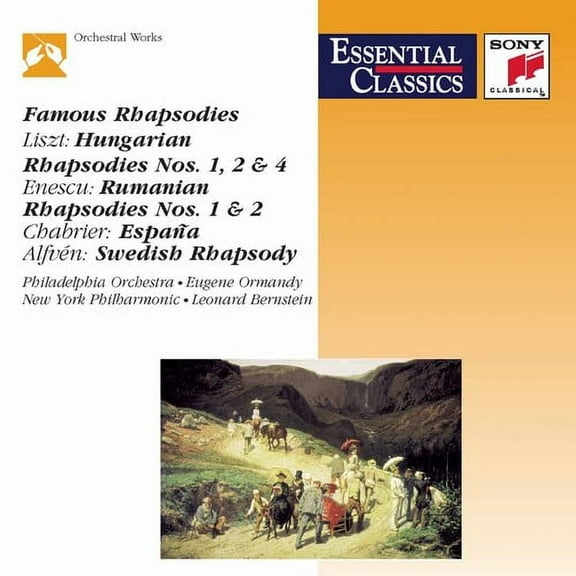 Bernstein / Ormandy - Famous Rhapsodies - Music & Performance - CD