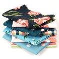 thumbnail image 3 of Soimoi 8 Pc Fat Quarter Bundle,Basic Floral Stripe Checks CollectionPrint 18"x 22"DIY Patchwork-100% CottonPre-Cut Quilting Fabric Multicolor, 3 of 7