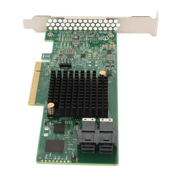 Tarjeta De Expansión , Compatible Con 16 TB HBA SAS 9300 8i Interna 8 Puertos Cobre Aluminio LSI SAS3008 Tarjeta Controladora RAID Para PC