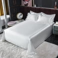 thumbnail image 4 of Fwttom Draps d'Été en Soie Glacée Fraîcheur Estivale Nattes Climatisées Draps Frais Anti-Froissement - Pièce Drap Mince Pièce, 4 of 8