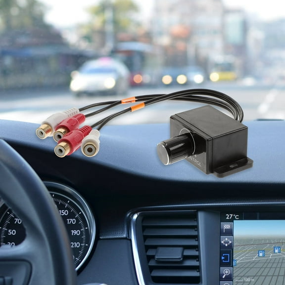 GOOHOCHY  Volume Regulator Bass Control Knob for Amplifier Car Audio Level Controller