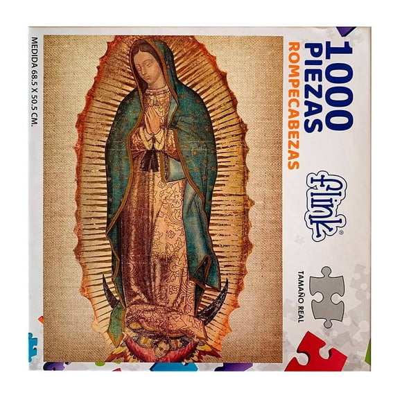Rompecabezas Flink Virgen de Guadalupe 1000 piezas