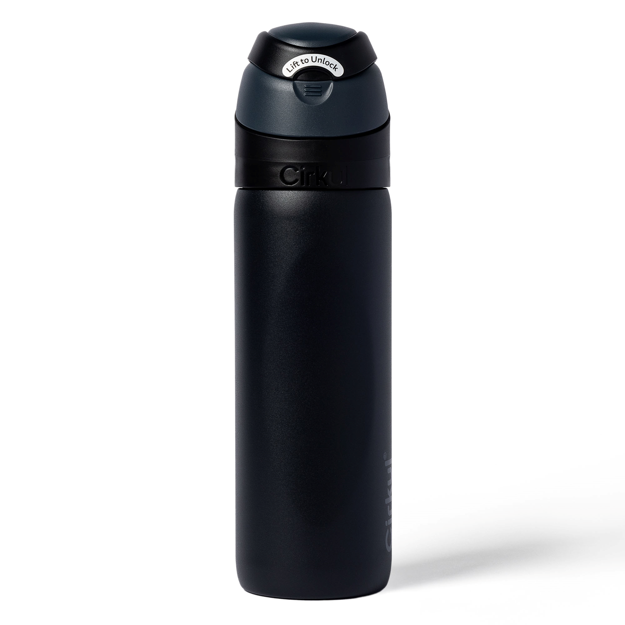 Cirkul 26oz StrawSip Flip Water Bottle, Stainless Steel