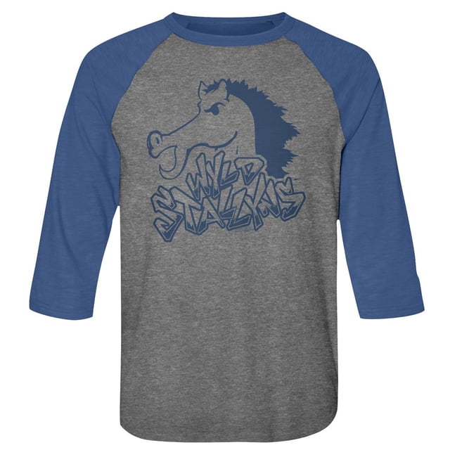 Bill and Ted T-Shirt de Baseball Raglan pour Adulte Stallion