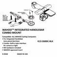 thumbnail image 2 of K-EDGE Integrated Handlebar System Combo Mount for Wahoo, 2 of 2