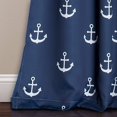 thumbnail image 4 of Anchor Room Darkening Window Curtain Navy Set 52x84, 4 of 4