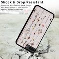 thumbnail image 6 of TECH CIRCLE For iPhone 7 / 8 / SE 2022 & 2020 Wallet Case with Card Holder,PU Leather Kickstand Flower Case Magnetic Clasp Kickstand Shockproof Protective Cover for Apple iPhone 7 / 8 / SE,Flower Vine, 6 of 7