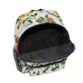 thumbnail image 6 of FORMRS School Backpack with Front Zippered Pocket 12" Student Travel Daypack, Light Green Floral Pattern, 6 of 6