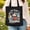 Black, variant on Custom Disney Mickey Minnie Squad tote bag Disney Cute tote bag, Disney Vacation tote bag,