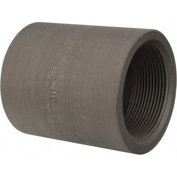 Made in USA Size 2 x 11/2", Class 3,000, Carbon Steel Black