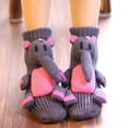 thumbnail image 2 of Womens Socks Christmas Thick Winter Warm Fluffy Cute Cartoon Socks Non Slip Funny Xmas Gift Holiday Cozy Soft Slipper Socks GY2 A, 2 of 4
