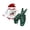 White, variant on Cjfdfy Newborn Baby Boy Christmas Outfit Red Truck Tree Print Long Sleeve Romper And Print Overalls And Santa Hat 3Pcs Infant Cute My First Christmas Fall Winter Clothes 0-18M