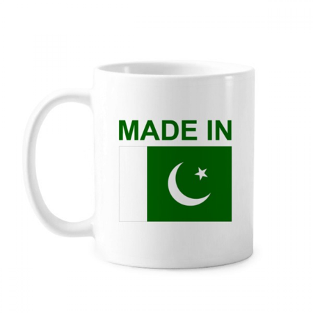 

Pakistan Country Love Mug Pottery Cerac Coffee Porcelain Cup Tableware