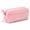Pink, variant on RNKR Large Capacity Pencil Case, Multi Compartment Canvas with Dual Zipper, Portable Pen Bag for School Office College Travel