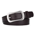 thumbnail image 2 of YAOBAMM Ceinture Femme Rétro Design Multi-Trous Ceinture Décorative en Jeans Ceinture Réglable en Faux Cuir, 2 of 6