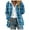 Blue, variant on Winter Coats for Women Plush Sherpa Jacket Fleece Plaid Jacket Oversized Fuzzy Fleece Jacket Zip Up Outerwear Coats Jackets for Women