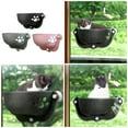 thumbnail image 2 of Lovely Cats Hammock Window Perch Winter Lounger Rest Bed Suction Cup Mounted Relaxing Bed for Small Cats Easy to Install, 2 of 8