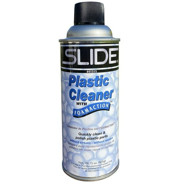 Dynalab 172023 Slide Plastic Cleaner with Foamaction