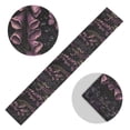 thumbnail image 5 of Yayeee Table Runner 90 inches Long for Home Kitchen Rectangle Dining Table Holiday Party Decoration, Dark Gothic Floral, 5 of 7