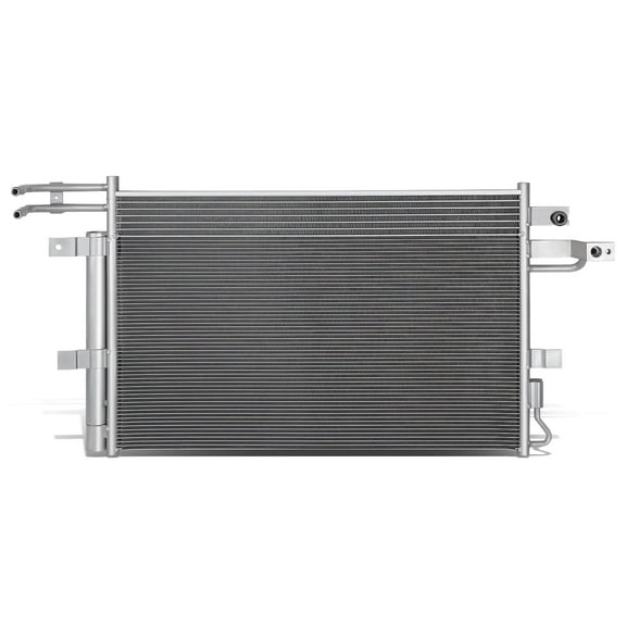 DNA Motoring Aluminum Air Conditioning A/C Condenser OEM-CDS-4241 for Ford Flex, Lincoln MKS, MKT