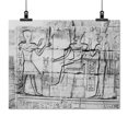 thumbnail image 2 of Print: Karnak (Thebes) - Edifice En Ruines - Sculptures De La Paroi, 2 of 4