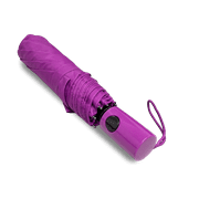 Weather Station Automatic Super Mini Rain Umbrella Purple