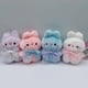 thumbnail image 3 of Plush doll pendant Sweetheart Rabbit small 4 sizes 9.6cm, 3 of 4