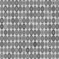 thumbnail image 1 of Ahgly Company Machine Washable Indoor Square Transitional Silver Gray Area Rugs, 4' Square, 1 of 7