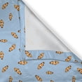 thumbnail image 4 of Ambesonne Cartoon Window Valance, Clownfish Drawing Art, 54" X 12", Pale Azure Blue Marigold, 4 of 5