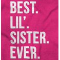thumbnail image 2 of Best Big Sister Ever Older Sibling Youth T Shirt Tee Girls Infant Toddler Brisco Brands 18M, 2 of 5