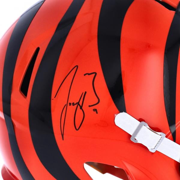 Joe Burrow Cincinnati Bengals Autographed Riddell Speed Replica Helmet - Fanatics Authentic Certified