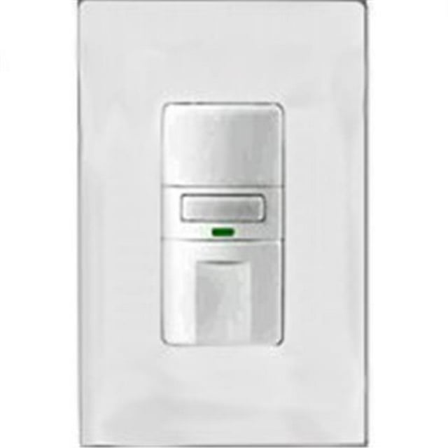 Cooper Wiring OS310U-W-K Occupancy Switch With Light, White