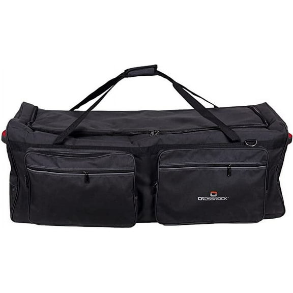 Crossrock Standard Drum Hardware Bag , 48" Removable Shoulder Strap