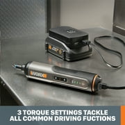 Worx WX240L 4V 3-Speed Cordless Screwdriver