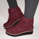thumbnail image 1 of Botas de moda para mujer Botas cortas de talla grande con lazo y cremallera lateral Wmkox8yii sa2321, 1 of 4