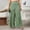 Green, variant on Dasayo Wide-Leg Women Pants Business Casual High Waist Palazzo Trousers Plus Size Solid Wrap Pants Jeans for Women XXL
