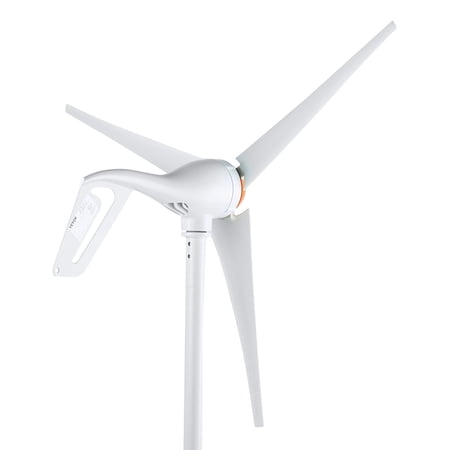VEVOR 500W Wind Turbine Generator, 12V Wind Turbine Kit, 3-Blade Wind Power Generator with MPPT Controller, Adjustable Windward Direction & 2.5m/s Sta